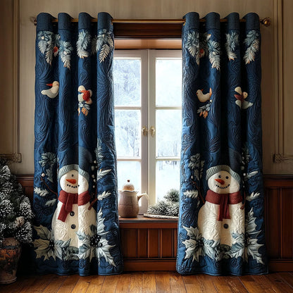 Frosted Wishes Quilted Curtains NCU0PT10203