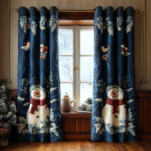 Frosted Wishes Quilted Curtains NCU0PT10203