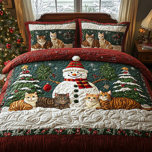 Frostlight 3-Piece Quilted Bedding Set NCU0DV7800