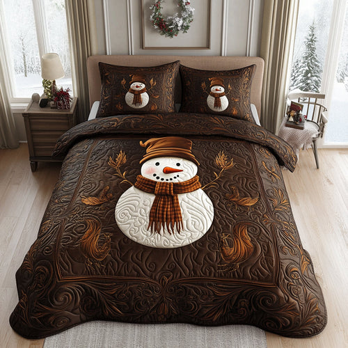 Frostlight Dreams 3-Piece Quilted Bedding Set NCU0DV8530