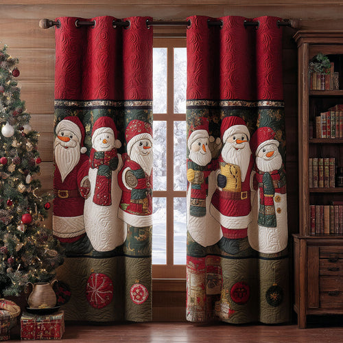 Frostlight Wishes Quilted Curtains NCU0PT10204