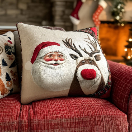 Frosty Eve Quilted Bedding Pillow Case NCU0PT11031