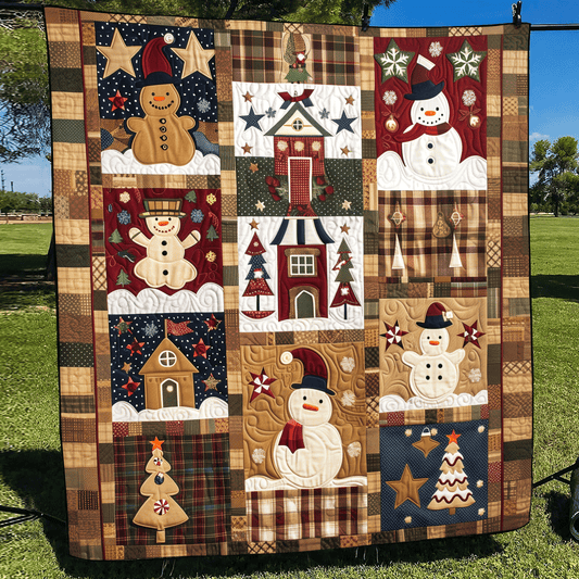 Frosty Festival Quilted Blanket NCU0TH1018