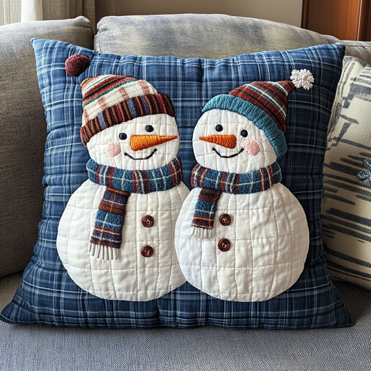 Frosty Friends Quilted Pillow Case NCU0NT2212