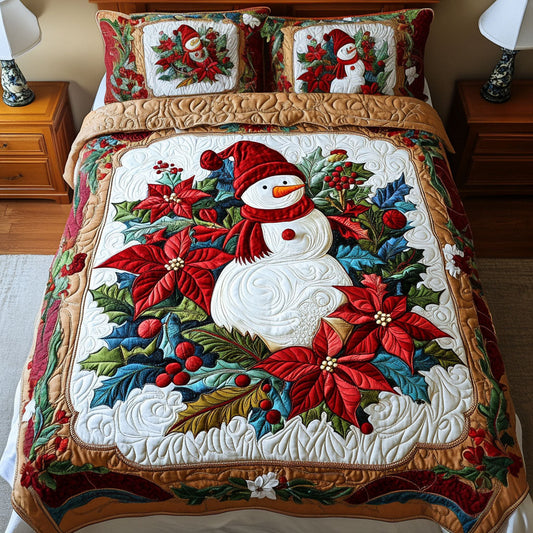 Frosty Fields 3-Piece Quilted Bedding Set NCU0PT2517