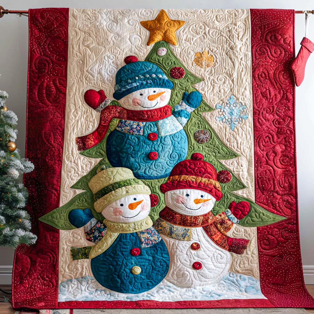 Frosty Friends Quilted Blanket NCU0NT9850