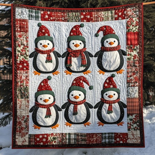 Frosty Friends Quilted Blanket NCU0TH2273