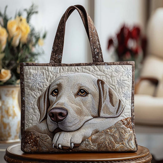 Frosty Gaze Quilted Tote Bag NCU0NT9710