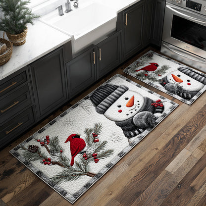Frosty Morning Joy Kitchen Area Rug NCU0TD1692