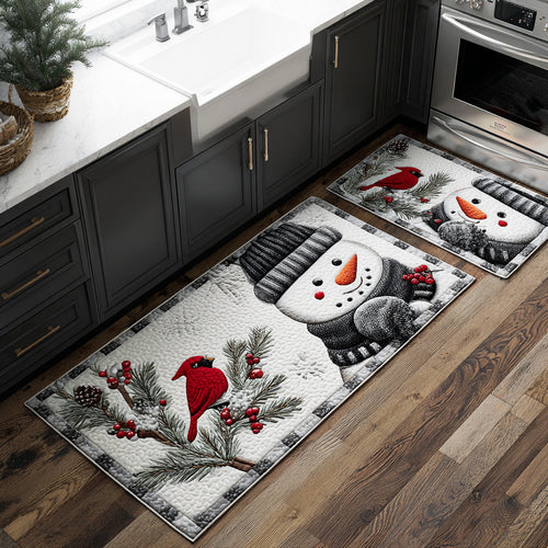 Frosty Morning Joy Kitchen Area Rug NCU0TD1692