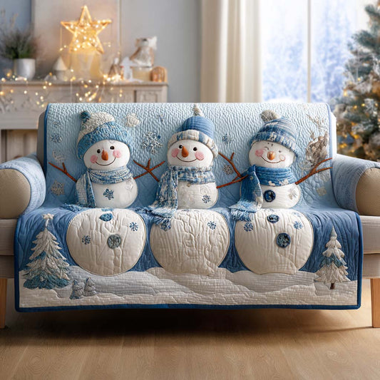 Frosty Morning Trio Quilted Sofa Cover NCU0XD1669
