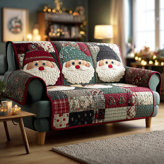 Frosty Night Magic Quilted Sofa Cover NCU0TD1448