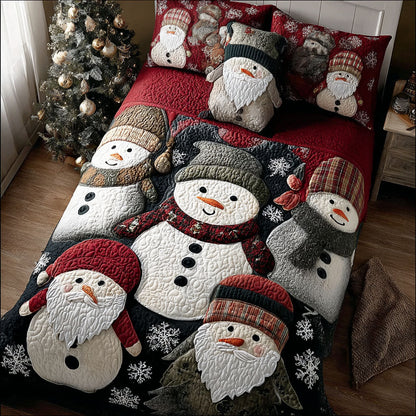 Frosty Nights 3-Piece Quilted Bedding Set NCU0PT10515