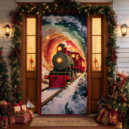 Frosty Rail Route Quilted Door Cover NCU0TD1476