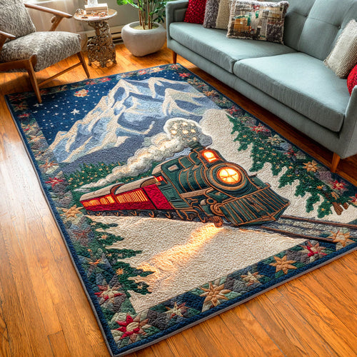 Frosty Track Journey Area Rug NCU0TD937