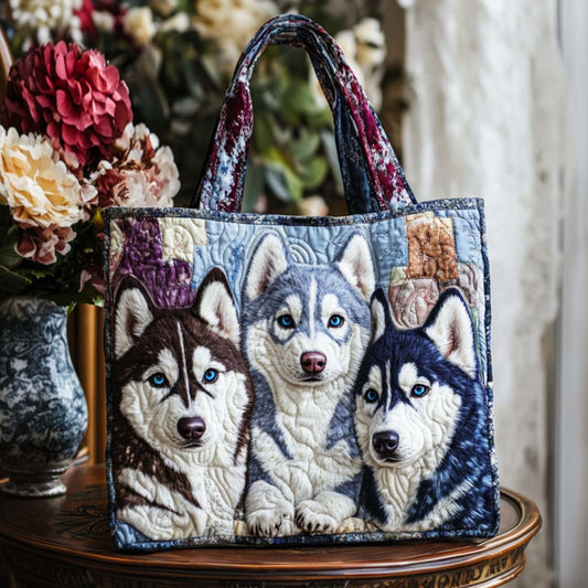 Frosty Trio Quilted Tote Bag NCU0NT9716