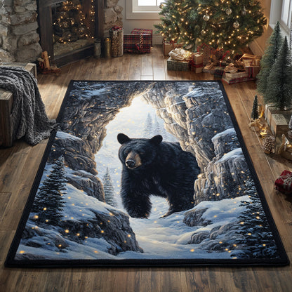 Frozen Bear Sanctuary Area Rug NCU0HH1518