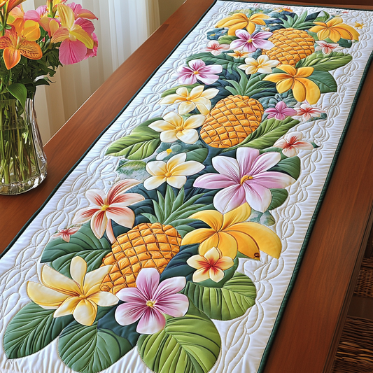 Fruit Parade Quilted Table Runner NCU0VL2519