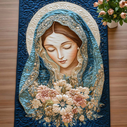 Full of Grace Quilted Table Runner NCU0NT7794