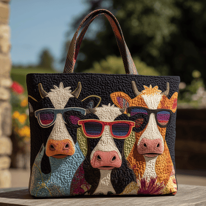 Funky Farmyard Quilted Tote Bag NCU0TH2737