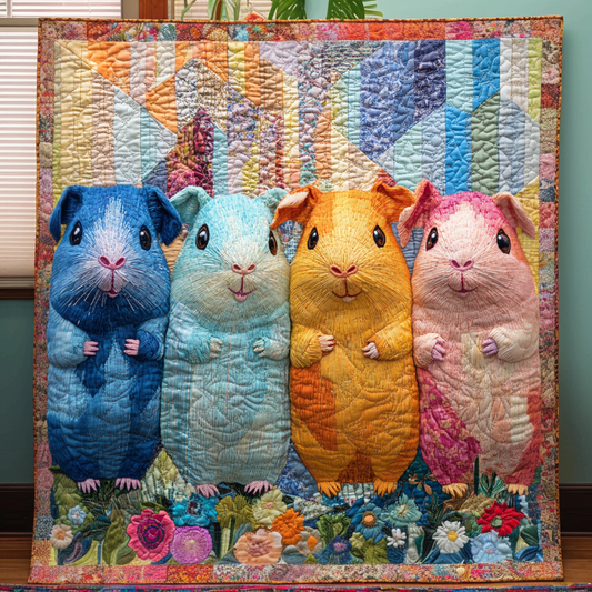 Furry Potato Bliss Quilted Blanket NCU0DV4034