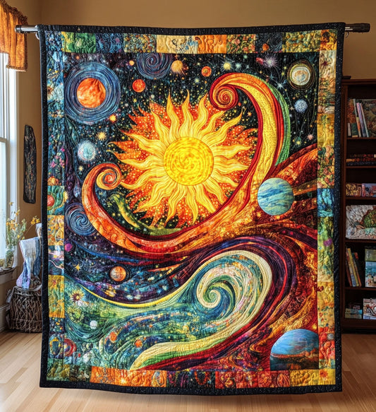 Galactic Peace Path Quilted Blanket NCU0PT525