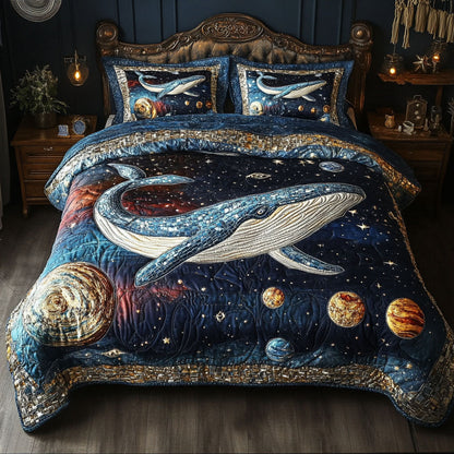 Galactic Tides 3-Piece Quilted Bedding Set NCU0PT3761