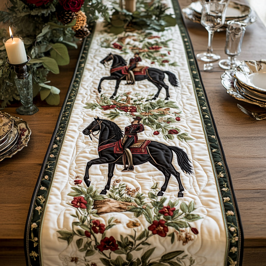 Gallant Horse Quilted Table Runner NCU0VH3458