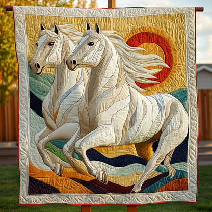 Galloping Grace Quilted Blanket NCU0DK1803