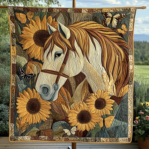 Galloping Grace Quilted Blanket NCU0DK2202