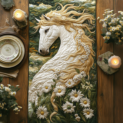 Galloping Meadow Quilted Table Runner NCU0DV5003
