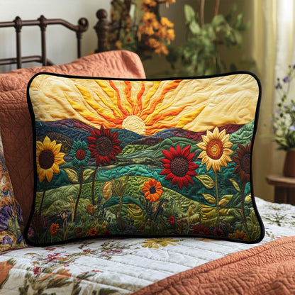 Garden Sunbeam Quilted Bedding Pillow Case NCU0PT5697