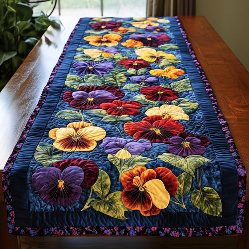 Garden Bliss Quilted Table Runner NCU0DK7093