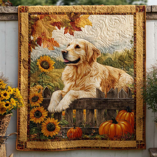 Garden Fence Quilted Blanket NCU0NT8969
