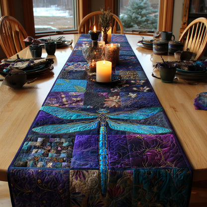 Garden Flutter Quilted Table Runner NCU0DV8721