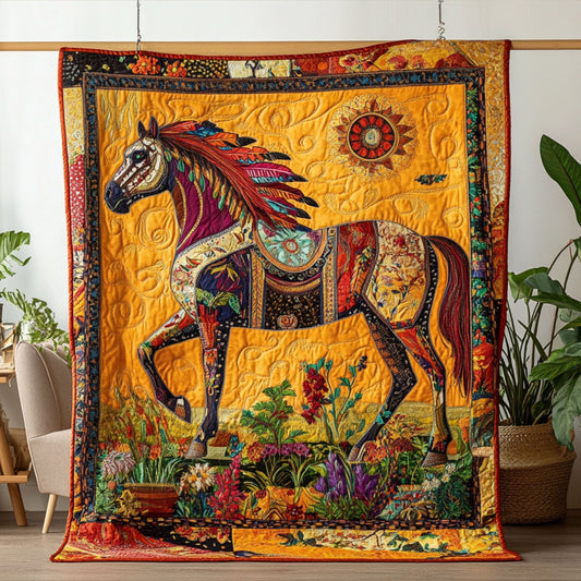 Garden Gallop Quilted Blanket NCU0PT5346
