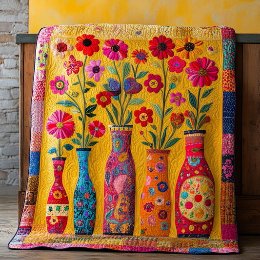 Garden Glow Quilted Blanket NCU0VL2387