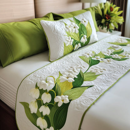 Garden Hymn Quilted Bed Runner NCU0PT11158