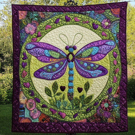 Garden Jewel Quilted Blanket NCU0NT4559