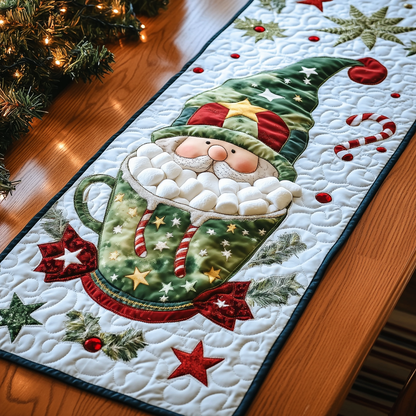 Garden Keeper Gnome Quilted Table Runner NCU0DK1362