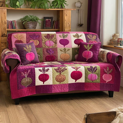 Garden Roots Quilted Sofa Cover NCU0DV9325