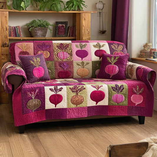 Garden Roots Quilted Sofa Cover NCU0DV9325