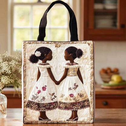 Garden Sisters Quilted Tote Bag NCU0NT8521