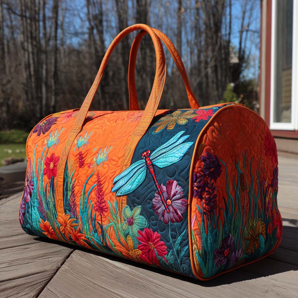 Garden Skimmer Quilted Duffle Bag NCU0PT9571