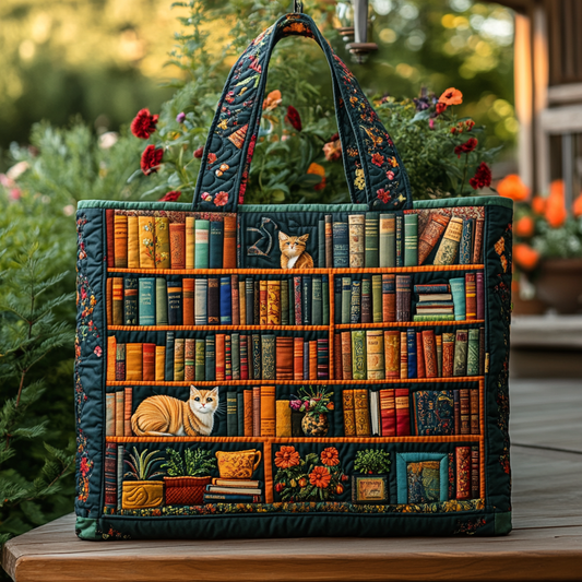 Garden Tales Quilted Tote Bag NCU0DK9431