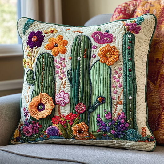 Garden Threads Quilted Pillow Case NCU0VH3778