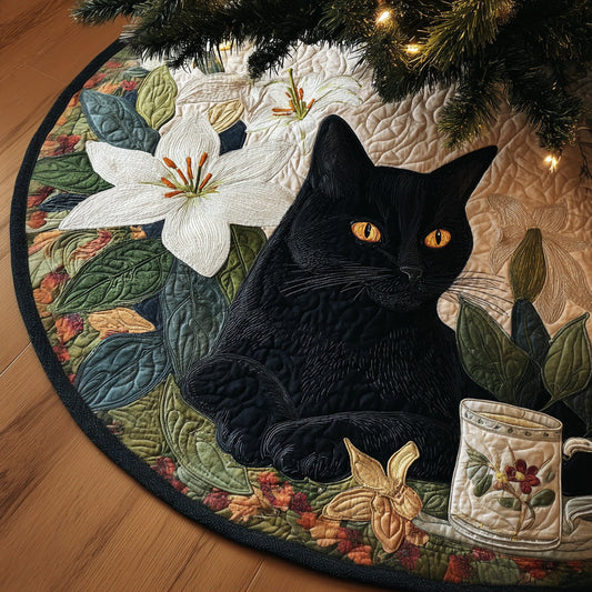 Garden Watch Christmas Quilted Tree Skirt NCU0VL2986