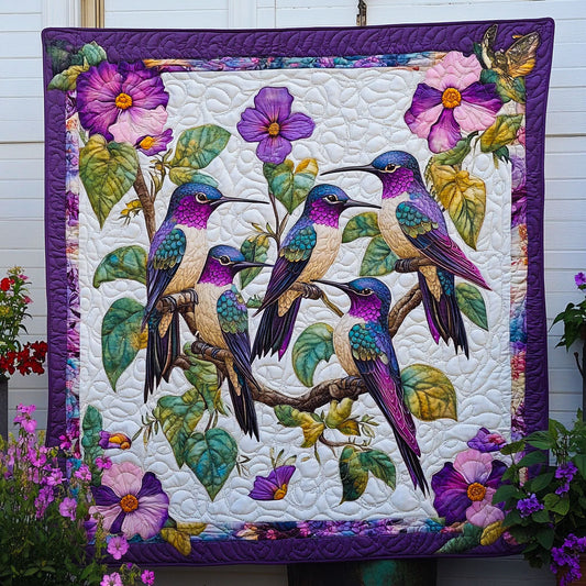 Garden Whirl Quilted Blanket NCU0NT6927