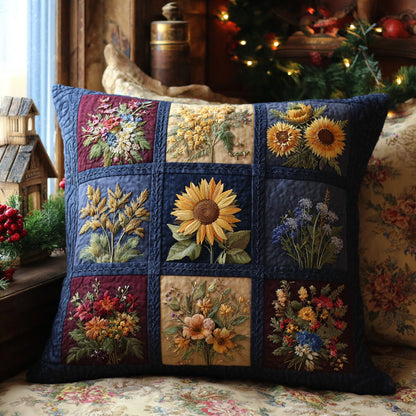 Garden Whispers Quilted Pillow Case NCU0DV8687