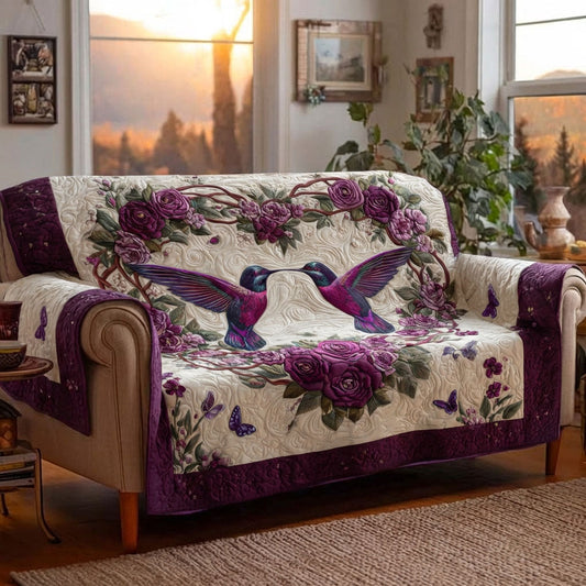 Garden Wings Quilted Sofa Cover NCU0DK12111